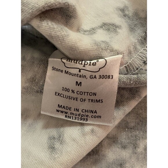 Mudpie Sterling Shacket Black‎ Tie Dye Jacket Shacket NWOT Size M - Picture 11 of 12